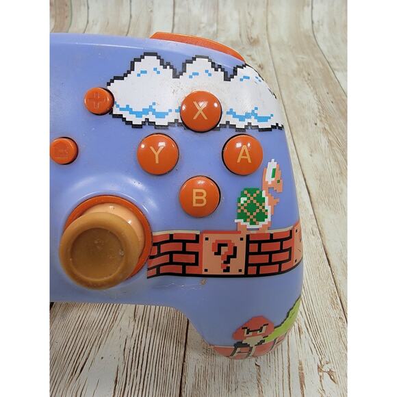 Super Mario Bros PowerA Enhanced Wired Controller for Nintendo Switch - Picture 3 of 6